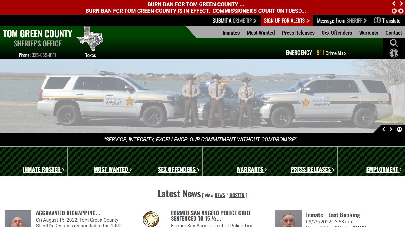 Tom Green County TX Sheriff's Office